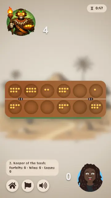 A game against the AI