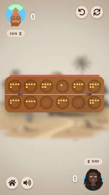 A two-player game on the same screen