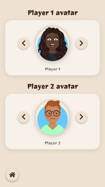 Choosing an avatar