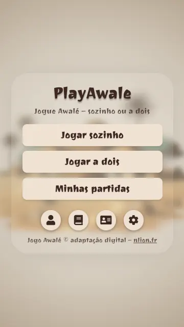 O ecrã inicial
